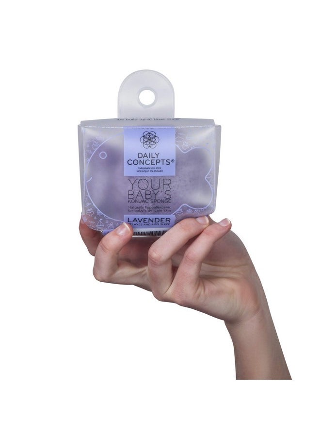 Daily Concepts Aily Concepts Your Baby Konjac Lavender  - Image 5