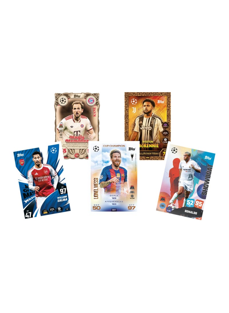 Topps UEFA Champions League Match Attax 2025 Trading and Collectible Card Game (Multipack of 12) - Image 2