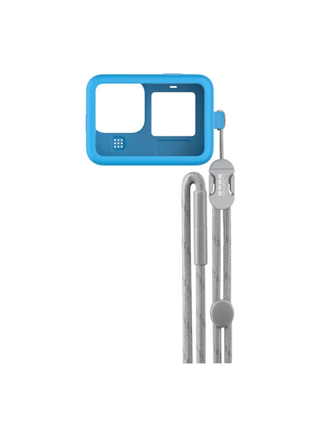 GoPro Sleeve + Lanyard for HERO9 Blue - Image 3
