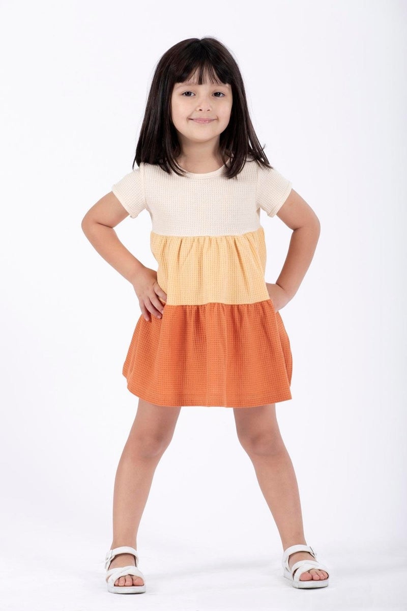 Zepkids Color Block Knit Dress  - Image 1
