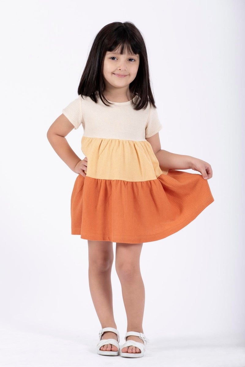 Zepkids Color Block Knit Dress  - Image 2