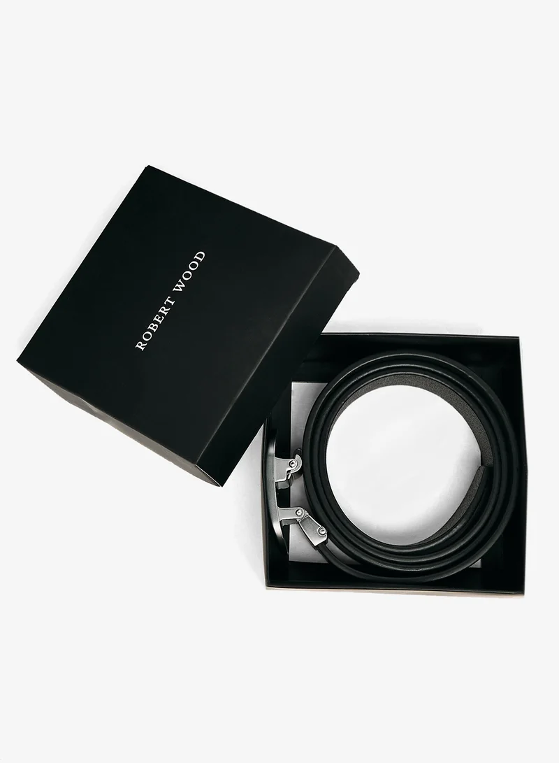Robert Wood  Genuine Leather Free Size Formal Belt for Men | Best Price UAE