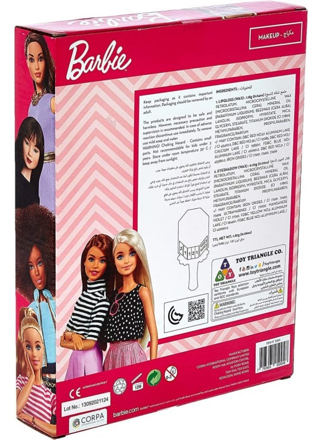 Barbie Hand Mirror With Cosmetics In A Box, Multi-Colour, 5004 - Image 4