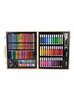 Fearlex 150 Pieces Art Set for Kids | Kids Stationery Kit | Artists Pen Set for Drawing, Sketching, Painting & Crayons with Oil Pastels Color Pencils and Crayon Markers with Portable Wooden Case | Great Gift for Kids, Children, Student & Teens Beginner Artist  - Image 3