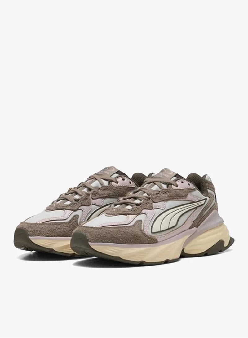 Puma Glacial Gray-Powder Pink Fade LS Brushed Luxe Sneakers Women for Women | Best Price UAE