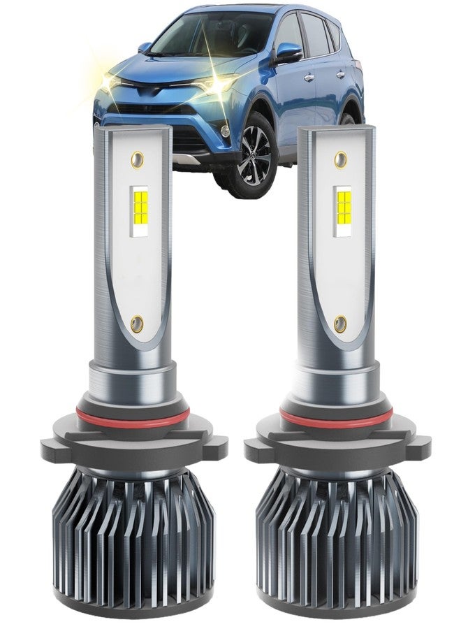 Wenicaca RAV4 Dedicated Accessory,Fit for 2016 2017 2018 2019 RAV4,9012 Hi Lo Beam,Plug and Play,No Errors,Pack of 2 - Image 1