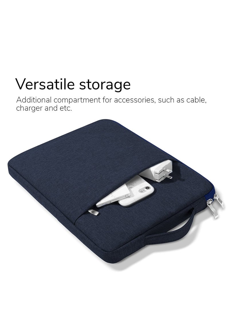 11-13 Inches Tablet Sleeve Case for Surface Pro 11/10/9/8/X/7/6/5 and iPad Pro 12.9'' /13 2017--2025 Accessories Carrying Bag Canvas Sleeve Case for Travel, Office and School - Image 2