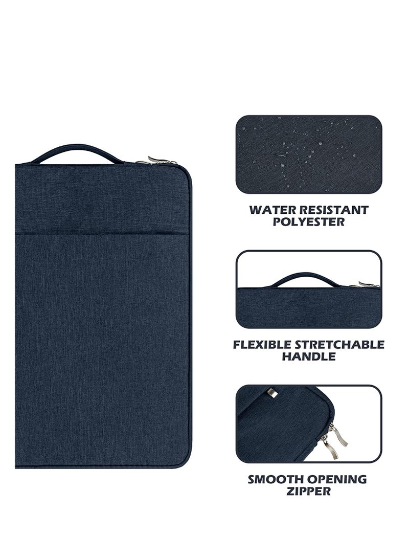 11-13 Inches Tablet Sleeve Case for Surface Pro 11/10/9/8/X/7/6/5 and iPad Pro 12.9'' /13 2017--2025 Accessories Carrying Bag Canvas Sleeve Case for Travel, Office and School - Image 4