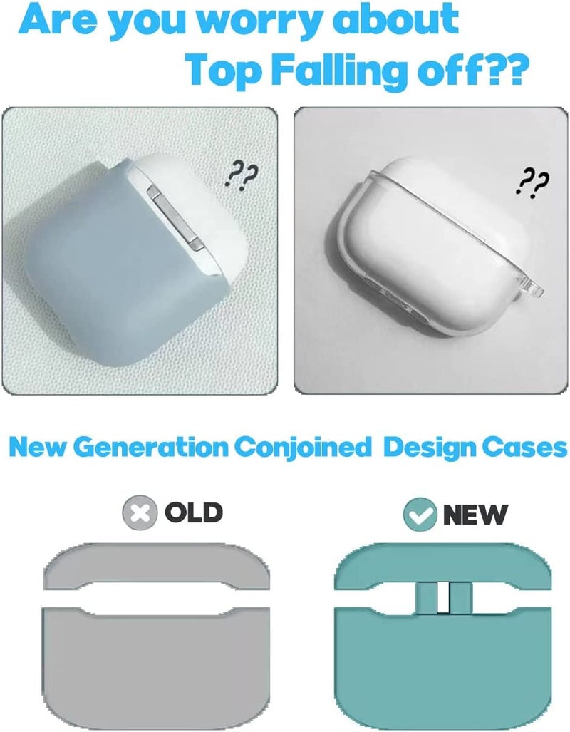 Mizi Case for AirPods Pro 2nd Generation 2022/2023 (USB-C/Lightning Cable), Soft TPU Protective Cover - Clear - Image 5