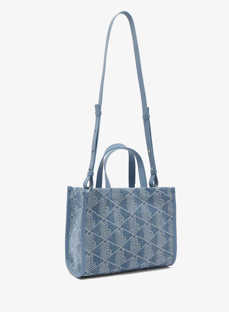 لاكوست حقيبة تسوق بحروف أولى