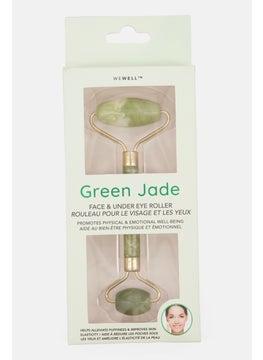 Wewell Green Jade Face And Under Eye Roller, Olive
