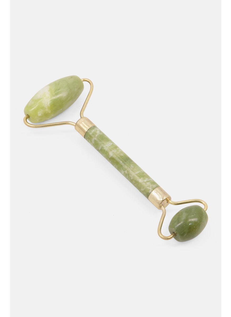 Jean Pierre - Wewell Green Jade Face And Under Eye Roller, Olive - Image 1