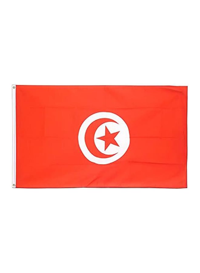 THE BABA Tunisia Flag 120X180Cm 4X6Ft  - Image 1