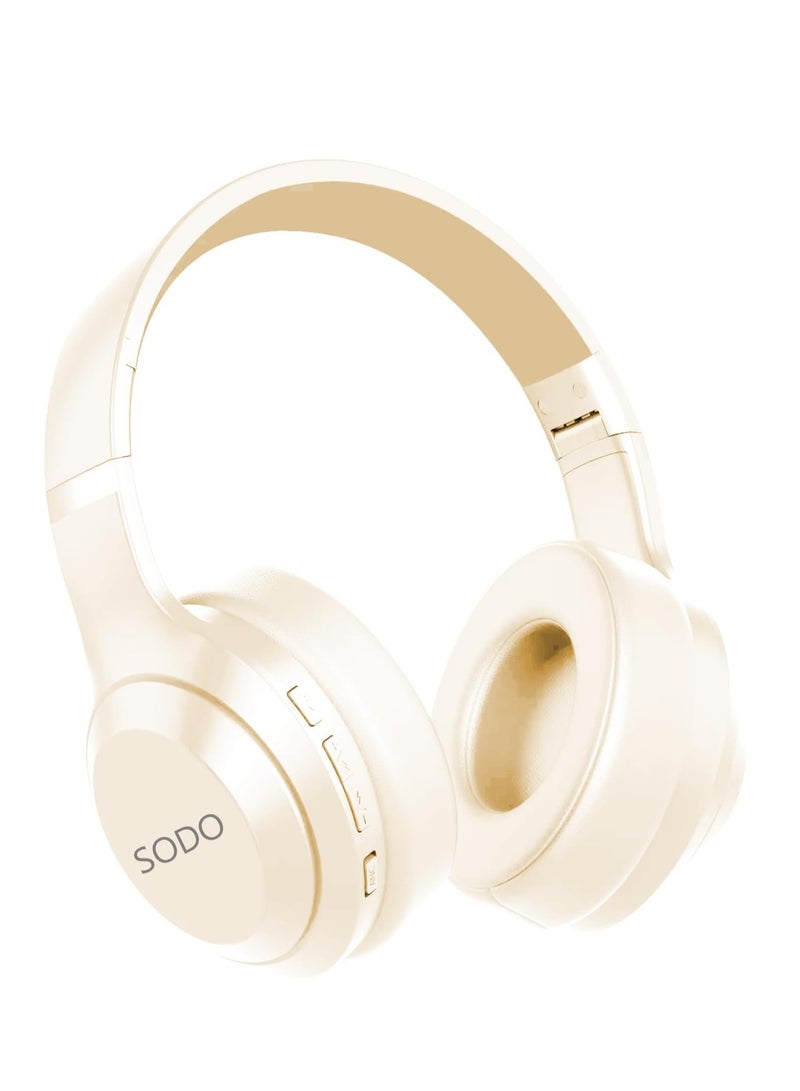 سودو سماعة الرأس SD-1121 اللاسلكية ستيريو فوق الأذن مع ميكروفون بيج - Image 3