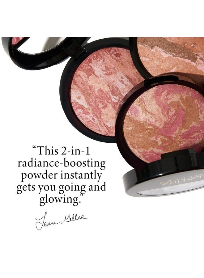 لوار جيلر نيويورك لورا جيلر نيويورك - أحمر خدود برونزر رخامي 2 في 1 من Baked Blush-n-Bronze - برونزي وردي - تحديد الوجه بلمسة وردية مشرقة - Image 5