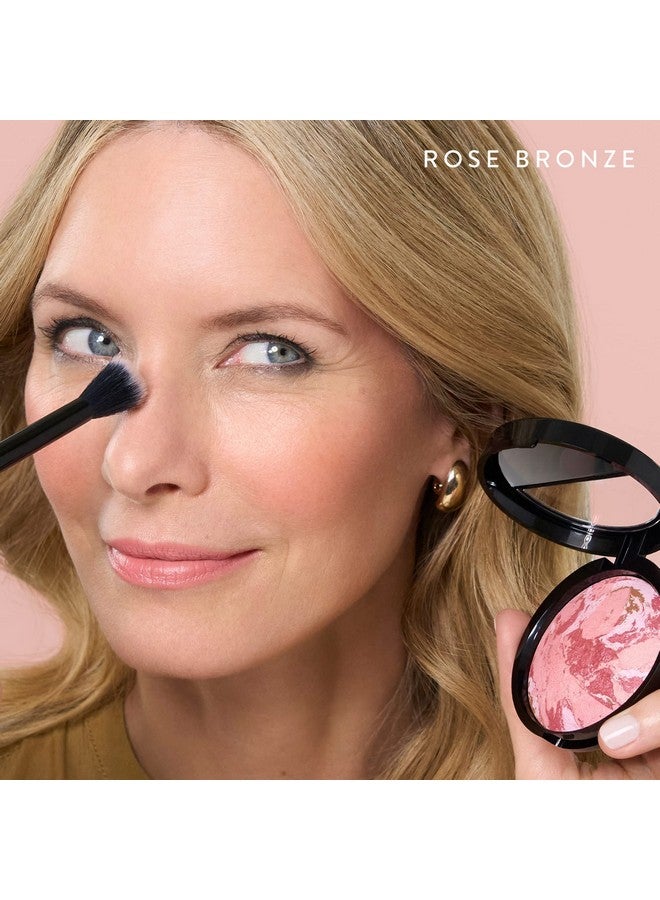 لوار جيلر نيويورك لورا جيلر نيويورك - أحمر خدود برونزر رخامي 2 في 1 من Baked Blush-n-Bronze - برونزي وردي - تحديد الوجه بلمسة وردية مشرقة - Image 4