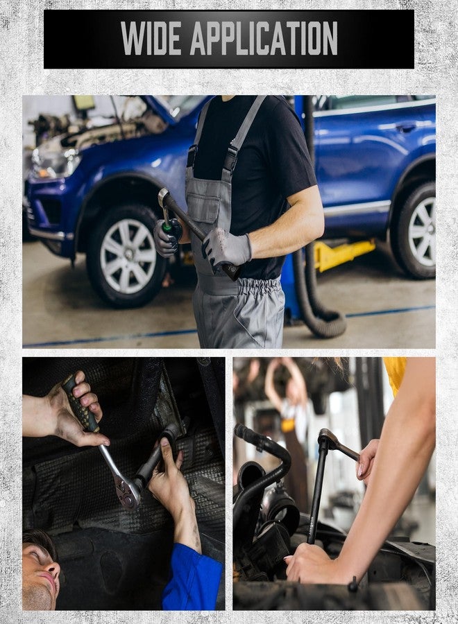 HORUSDY 12Pcs Socket Extension Set, 1/4", 3/8" and 1/2" Impact Drive Socket Extension, Socket Adapters, Drive Tool Accessory, CR-V Steel - Image 5