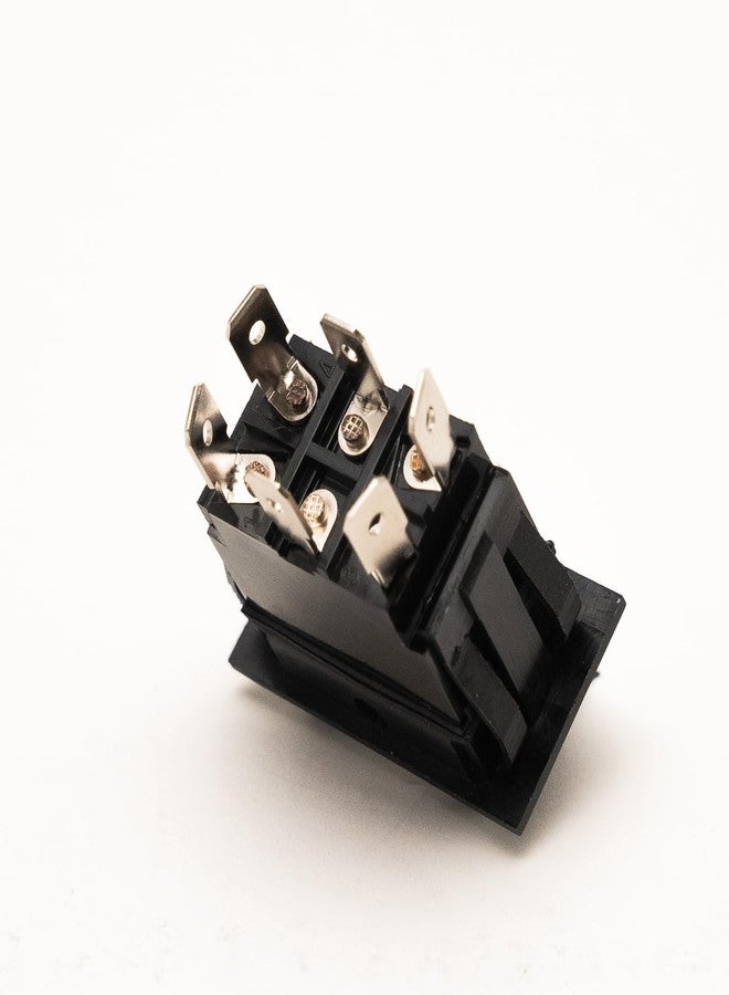 GAMA Electronics 30 Amp DPDT On-Off-On Rocker Switch - Image 4