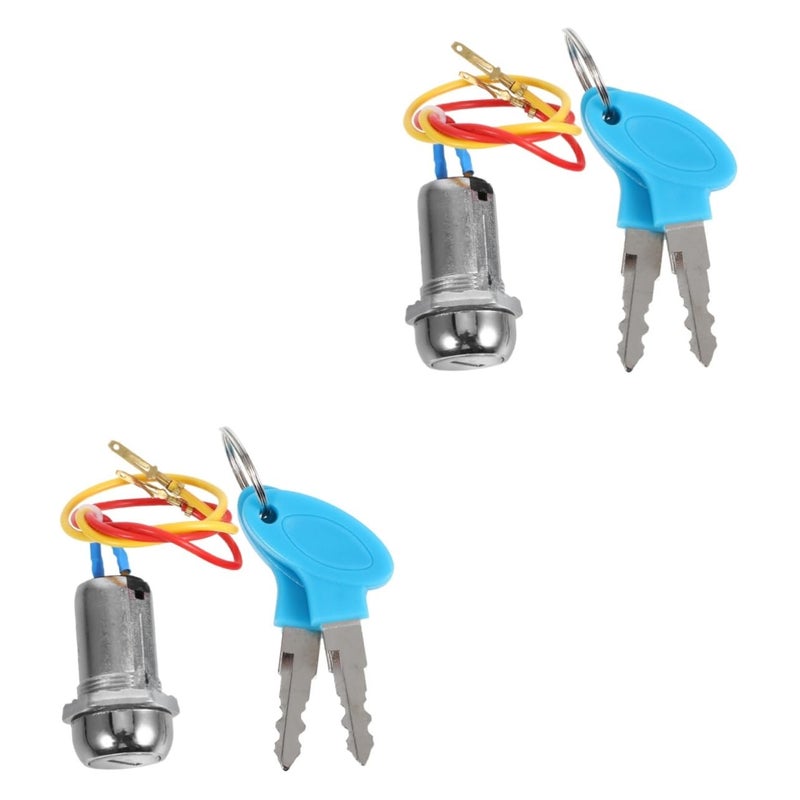 Ignition Key Replacement For Electric Scooter Easy Installation Compatible With Various Models - Image 2