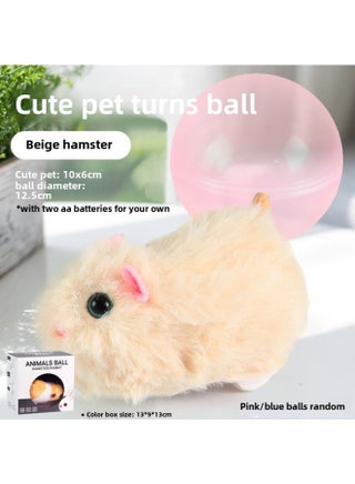Electronic Pet Toy - Robot Dog Walking Barking Functions-Color:Beige Hamster-Crawling Ball-Color Box - pzsku/Z400213703FAC2C7A28F7Z/45/1746221640/3cd2a815-0644-494c-98bc-ca94ff06e3ae