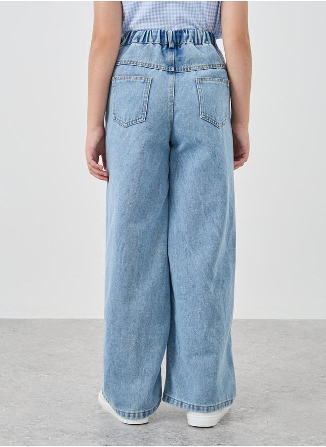 Styli Styli Wide Leg Jeans with Pockets  - Image 4