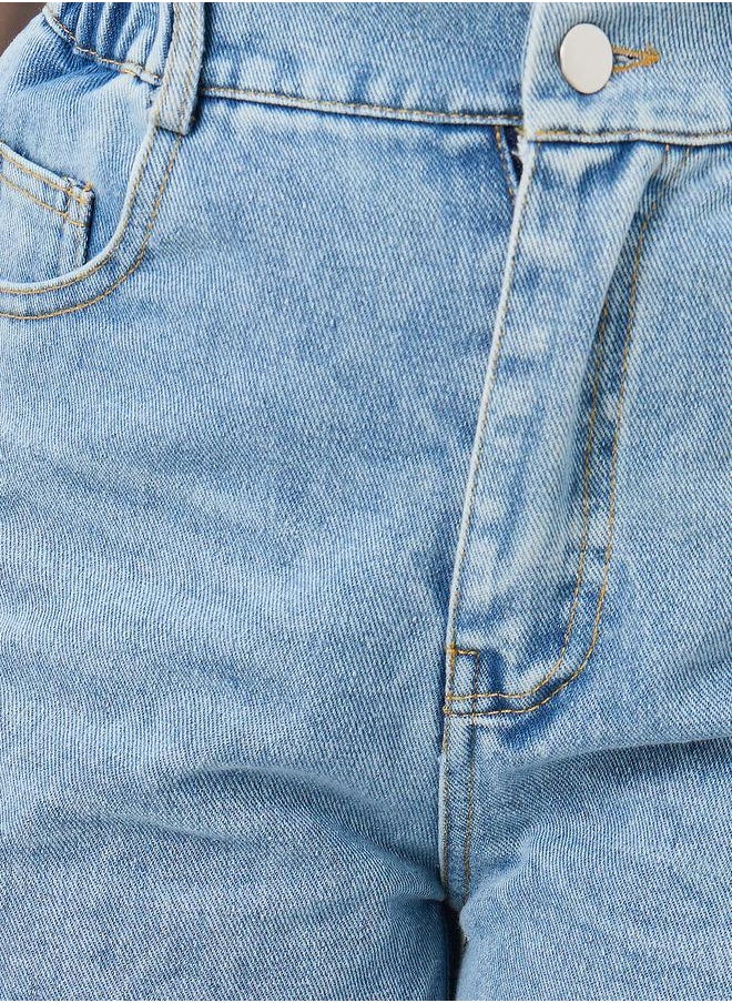 Styli Styli Wide Leg Jeans with Pockets  - Image 3