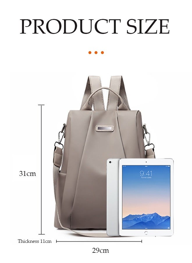 DUNISO Backpack, Anti theft backpack,Rucksack,for Men, Women, Business Backpack, Slim Backpack, Large Capacity, Multi-functional,Water Repellent, Carry-On for Work or traveling - Image 2