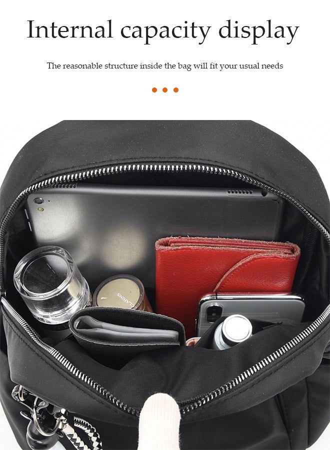 DUNISO Backpack, Anti theft backpack,Rucksack,for Men, Women, Business Backpack, Slim Backpack, Large Capacity, Multi-functional,Water Repellent, Carry-On for Work or traveling - Image 5