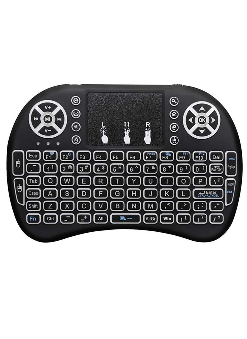 FEND - Fend Portable Wireless Keyboard with Touchpad Mouse Best for Android Smart Tv Box HTPC IPTV PC Pad Xbox - Image 1