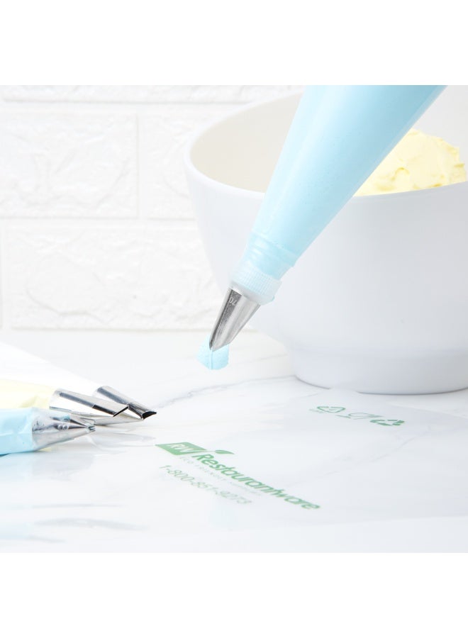 Restaurantware Pastry Tek Leaf Icing Tip, 1 Reusable Piping Tip - #70, Withstands Dent, Stainless Steel Decorating Cake Tip, Dishwashable, Decorate Cupcakes, Cakes, or Cookies - Image 4