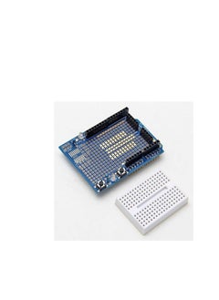 Generic Prototyping Shield With Mini Breadboard, Compatible With Arduino 