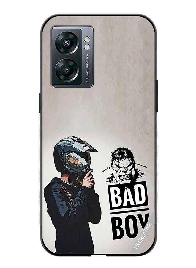 VR CREATIVE Protective Case Cover For Oppo A57 5G Bad Boy Design Multicolour - Image 1