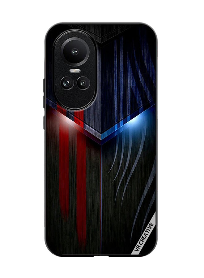 VR CREATIVE Protective Case Cover For Oppo Reno 10 Pro Abstract Design Multicolour - Image 1