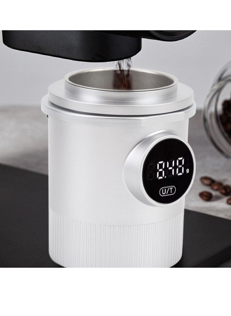 Coffee Scale Cup, Stainless Steel Electronic Powder Dosing Cup, Portable Coffee Bean Weighing Powder Cup, Lightweight Durable Coffee Measuring Container, (1pc, Black)  - Image 4