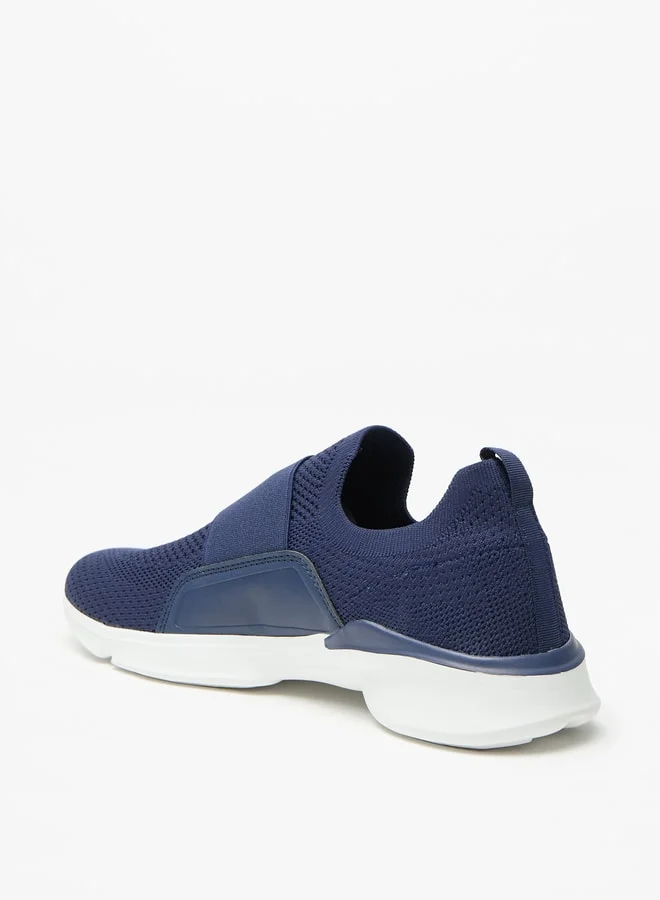 Dash Men's Textured Slip-On Sports Shoes