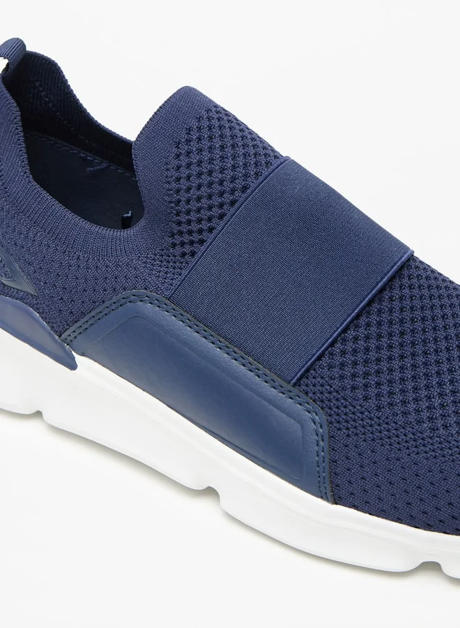 Dash Men's Textured Slip-On Sports Shoes