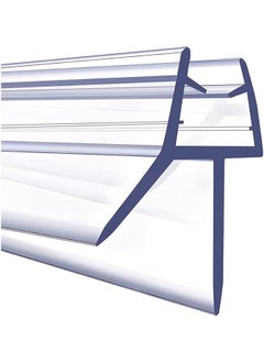LENND Shower Door Seal Strip for 4-6mm Glass - Covers up to 20mm Gap - Perfect Transparent Shower Screen Seal Replacement with 90cm Adjustable Length  - Image 1