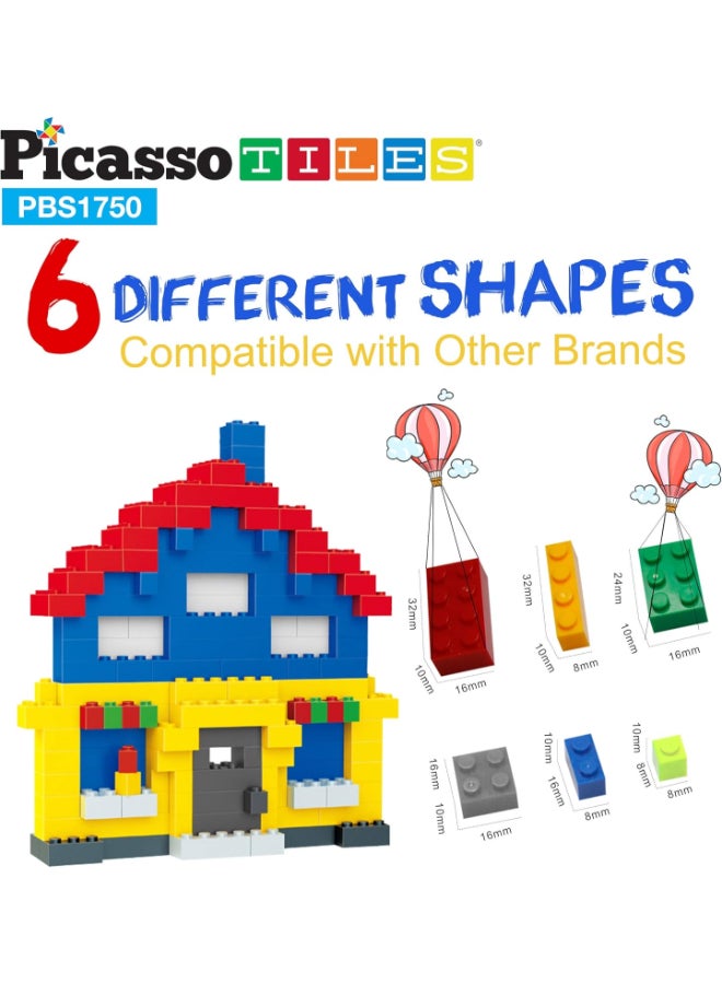 PicassoTiles Picasso Magnetic Building Blocks 1750-pieces - Image 4