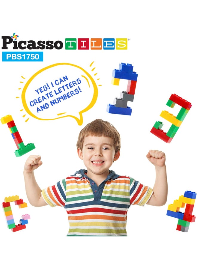 PicassoTiles Picasso Magnetic Building Blocks 1750-pieces - Image 5
