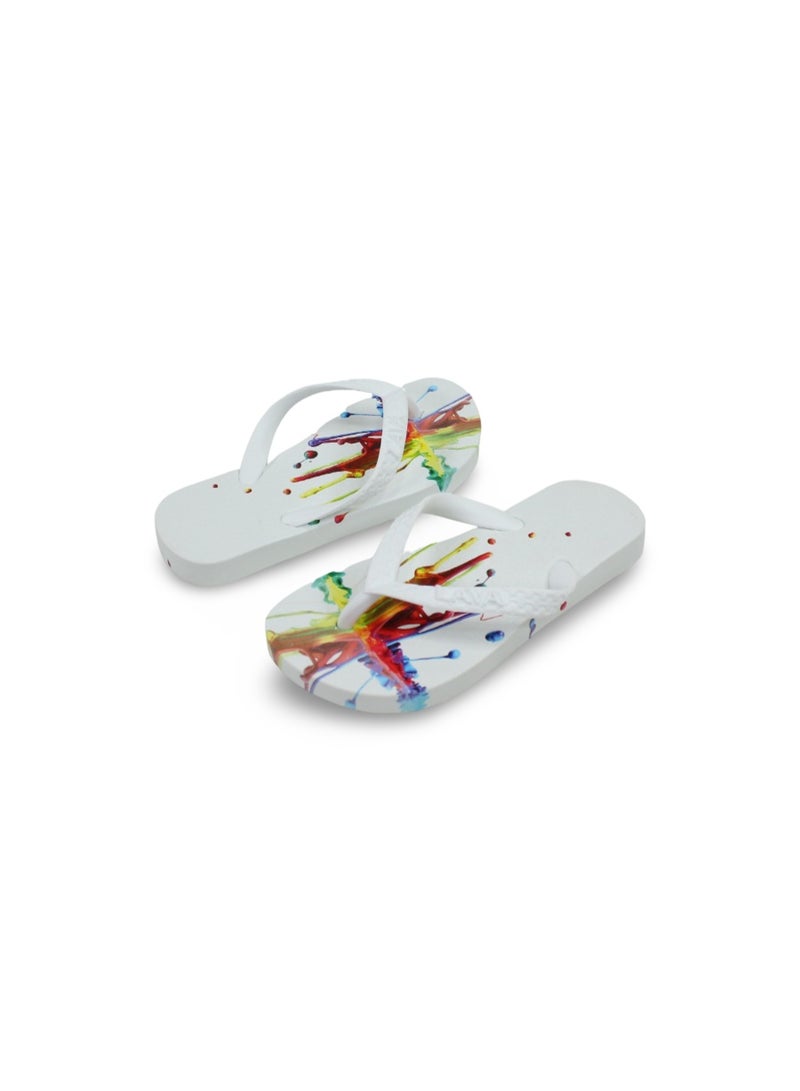 إكزيت شباشب مطاطية للبنات - أبيض - Image 2