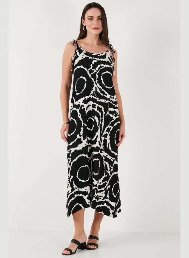 Lela Lela Regular Fit Strappy Long Dress Women's DRESS 5865732