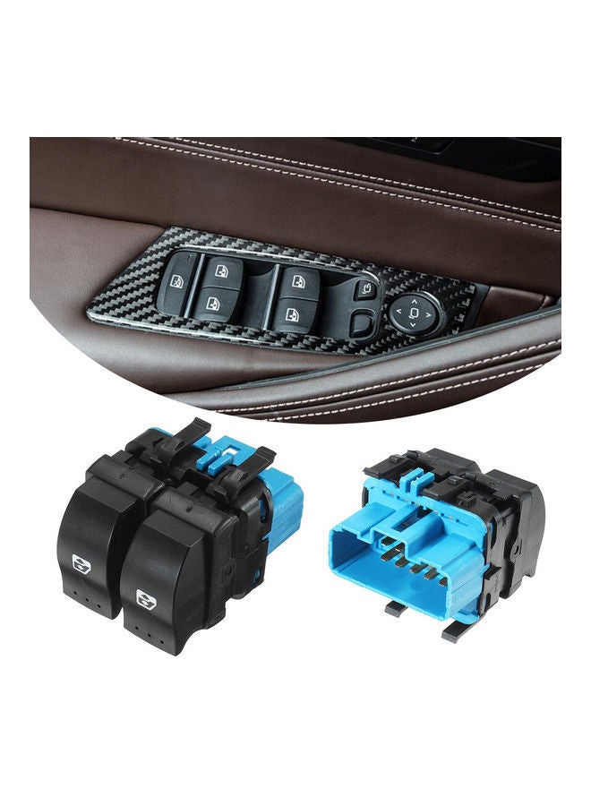 NIBEMINENT Right Front Driver Side Electric Window Control Switch Replacement For Reault Megane MK II - Image 3