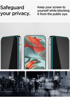 Spigen GLAStR EZ Fit Google Pixel 9 Pro XL PRIVACY Screen Protector [2 PACK] Premium Tempered Glass with Auto Align technology - 2 PACK  - Image 5