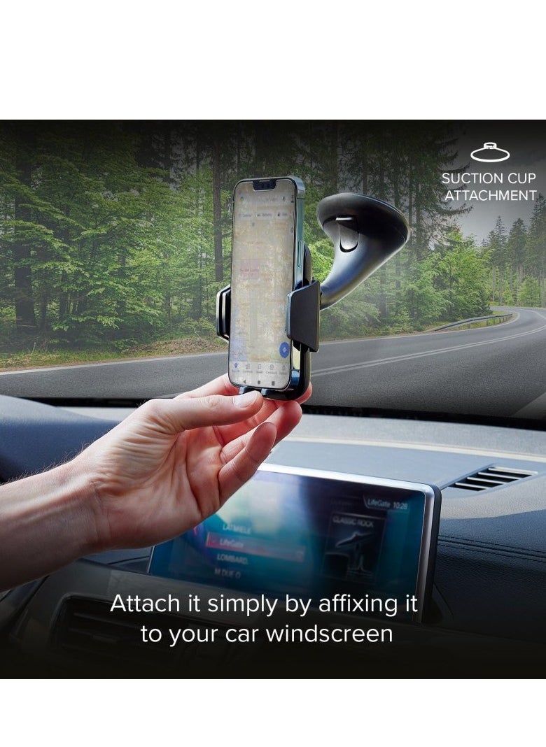 SBS SBS Freeway Smartphone Car Holder for Windshield and Dashboard  - Image 4