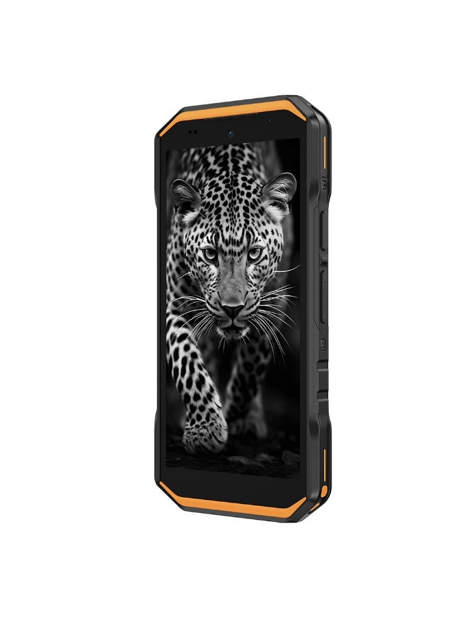 أوليفون ARMOR X32 4G 6GB RAM 128GB ROM|5500mAh بطارية|5.65" شاشة HD+|أندرويد 14|NFC-برتقالي - Image 5
