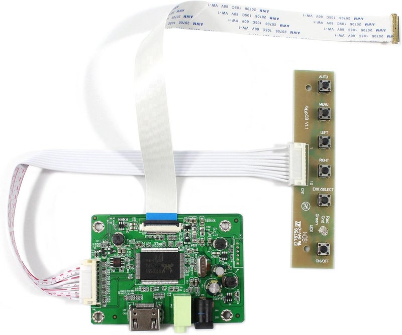 VSDISPLAY H/D Control Board 30 pin EDP for 11.6'' 13.3'' 15.6'' 1920x1080 | NV140FHM NV156FHM NT156FHM N41 N140HCA EAC LTN173HL01 B156XTK01 B156HAN01 B173HAN01 LP173WF4 SP LCD Screen - Image 1