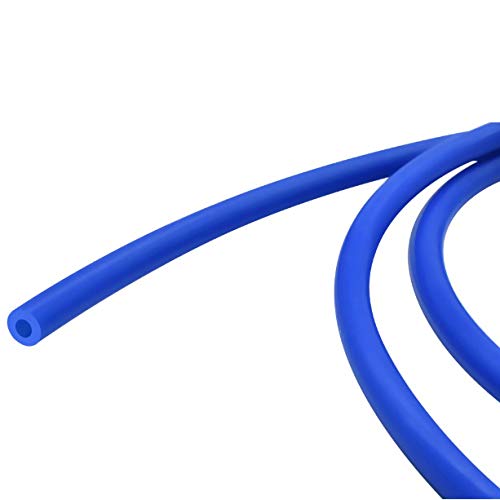 3DINNOVATIONS PTFE (Poly Tetra Fluoro Ethylene) Tube for 3D Printer; OD : 4 mm, ID : 1.9 mm, Length : 1 Meter (Blue) - Image 1