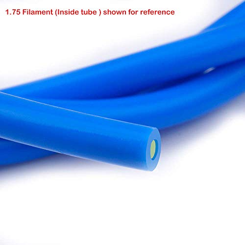 3DINNOVATIONS PTFE (Poly Tetra Fluoro Ethylene) Tube for 3D Printer; OD : 4 mm, ID : 1.9 mm, Length : 1 Meter (Blue) - Image 4