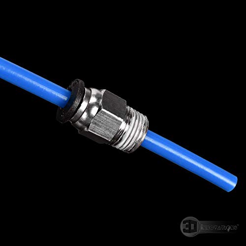3DINNOVATIONS PTFE (Poly Tetra Fluoro Ethylene) Tube for 3D Printer; OD : 4 mm, ID : 1.9 mm, Length : 1 Meter (Blue) - Image 5