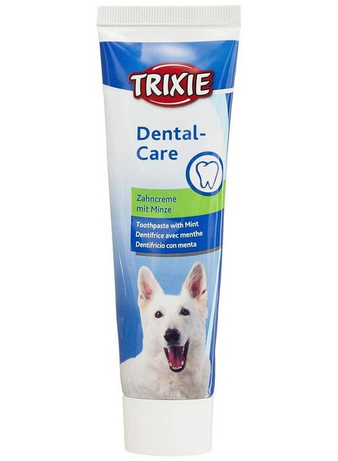 Trixie Mint Toothpaste 100 Gms And 1 Pack Of Chip Chops Chicken And Codfish Sandwich Dog Treats 70 Gms - Image 2